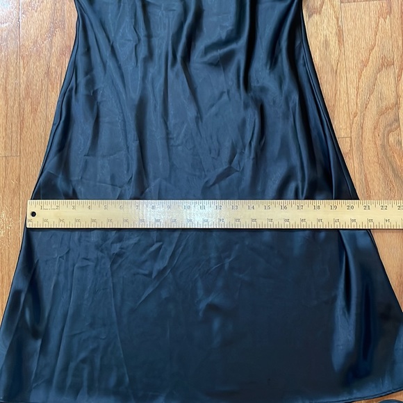 Black Slip Dress Spaghetti Strap Medium/large - Picture 6 of 14
